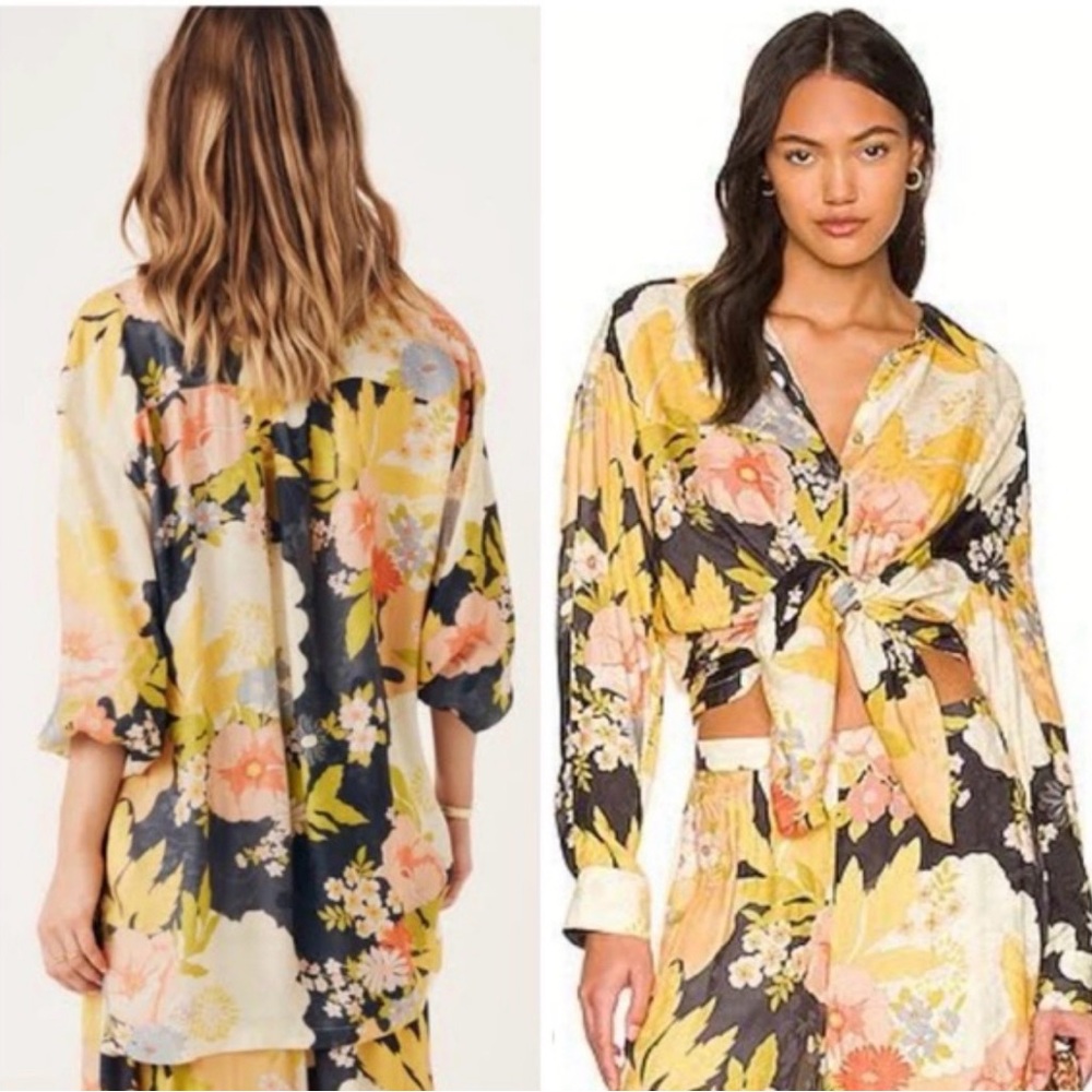 Spell Tyler button down blouse S